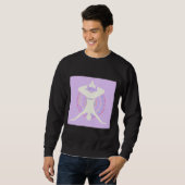 Aerial Yoga Sweatshirt (Vorne ganz)