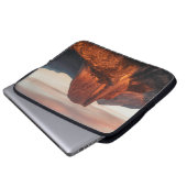 AERIALFOTOGRAFIE DES BERGES LAPTOPSCHUTZHÜLLE (Vorne Knopf)