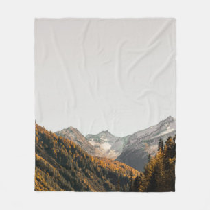 AERIALFOTOGRAFIE DES BERGES UNTER DEM SCHLACHTEN H FLEECEDECKE