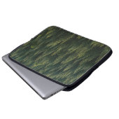 AERIALFOTOGRAFIE DES WALDES LAPTOPSCHUTZHÜLLE (Vorne Knopf)