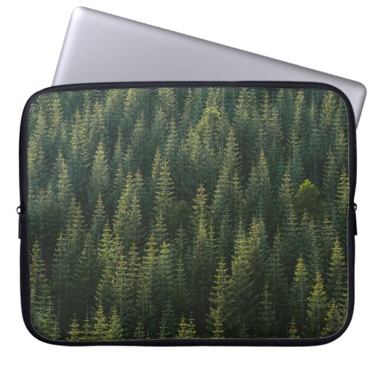 AERIALFOTOGRAFIE DES WALDES LAPTOPSCHUTZHÜLLE (Vorderseite)