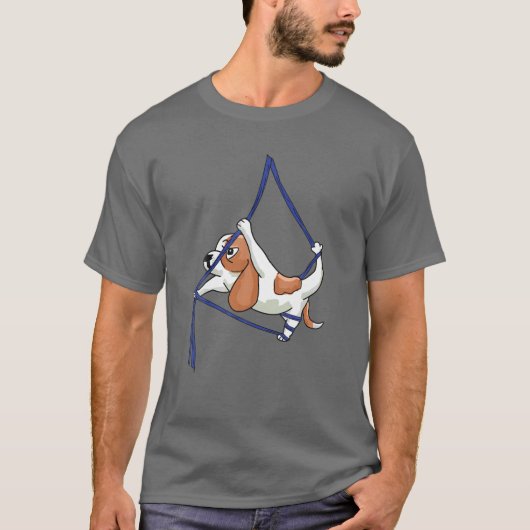 Aerialist Air Yoga Acrobatics T-Shirt (Vorderseite)