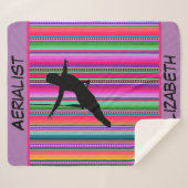 Aerialist Aztec Trapeze Sherpadecke (Vorderseite (Horizontal))