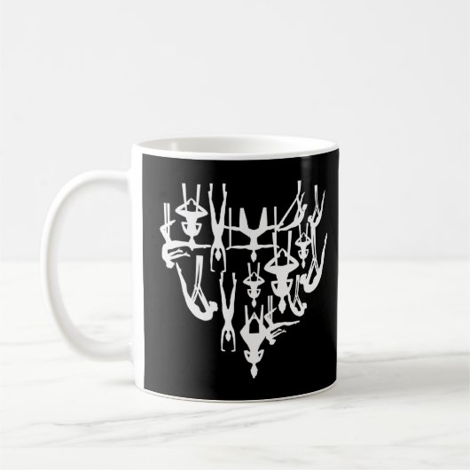 Aerialist Circus Acrobat Acrobat Kaffeetasse (Links)