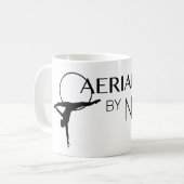 Aerialist durch NachtTasse Kaffeetasse (Vorderseite Links)