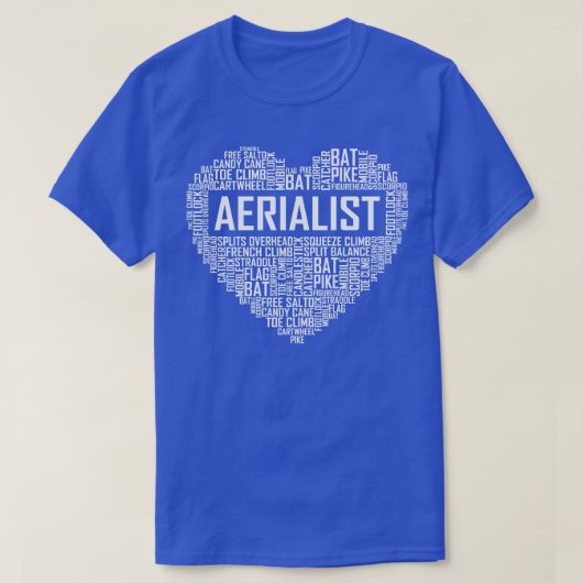 Aerialist Heart T-Shirt (Design vorne)