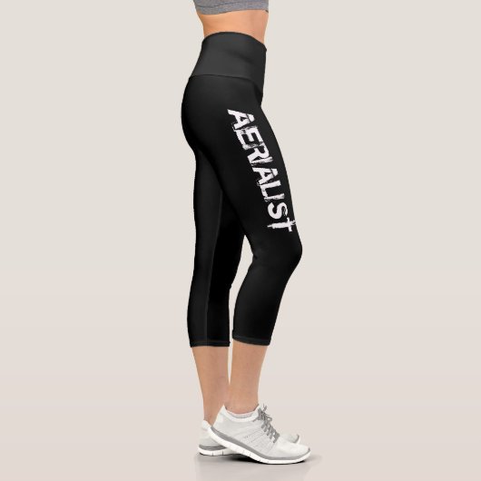 AERIALIST-Luftschleier / Lyra-Leggings Capri Leggings (Rechts)