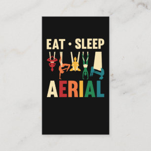 Aerialist Women Aerial Yoga Silks Visitenkarte