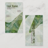 Aerialistica Vertical #2 Business Card Visitenkarte (Vorne/Hinten)