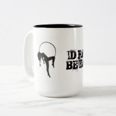 Aerialists-Band Lyra Hangin Tasse (Vorderseite Links)