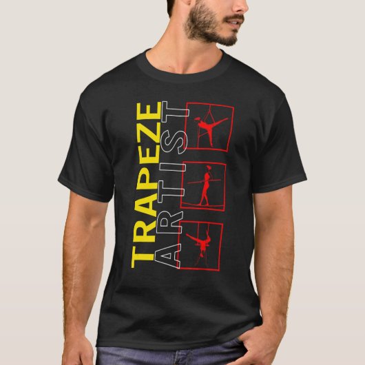 Aerialists Circus Trapeze Artist Flying Acrobat Ae T-Shirt (Vorderseite)