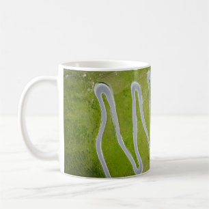 AERIELLE FOTOGRAFIE DER STRASSE KAFFEETASSE