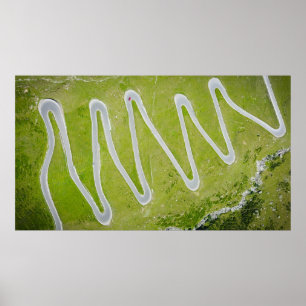 AERIELLE FOTOGRAFIE DER STRASSE POSTER