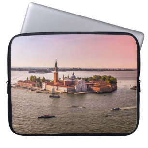 AERIELLE FOTOGRAFIE DES BROWN TOWNHOUSE LAPTOPSCHUTZHÜLLE