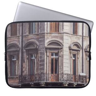 AERIELLE FOTOGRAFIE DES FENSTES DES BUIDLING LAPTOPSCHUTZHÜLLE