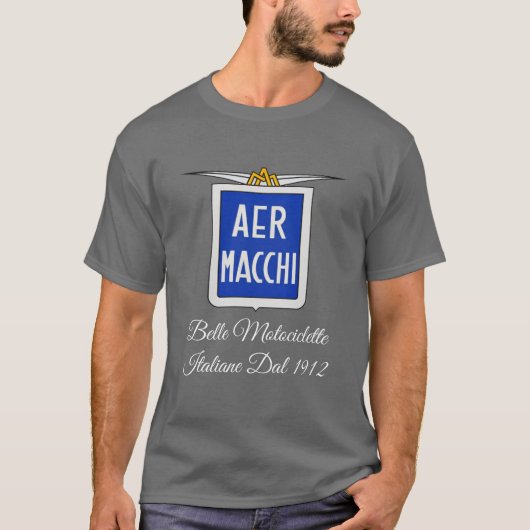 Aermacchi Motorräder 🏍 Italienische 🇮 🇹 1912 T-Shirt (Vorderseite)