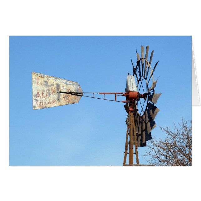 Aermotor-Windmühle (Vorderseite (Horizontal))