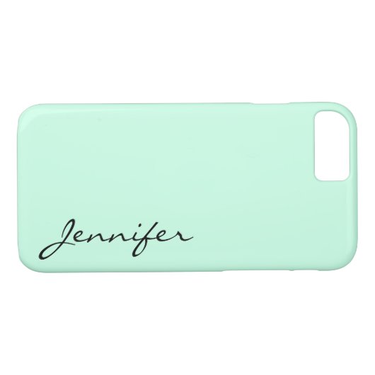 Aero-Blau-Hintergrund Case-Mate iPhone Hülle (Rückseite (Horizontal))