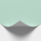 Aero blau (Vollfarbe) Geschenkpapier (Ecke)