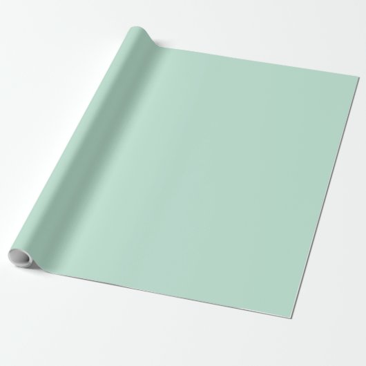 Aero blau (Vollfarbe) Geschenkpapier (Ungerollt)