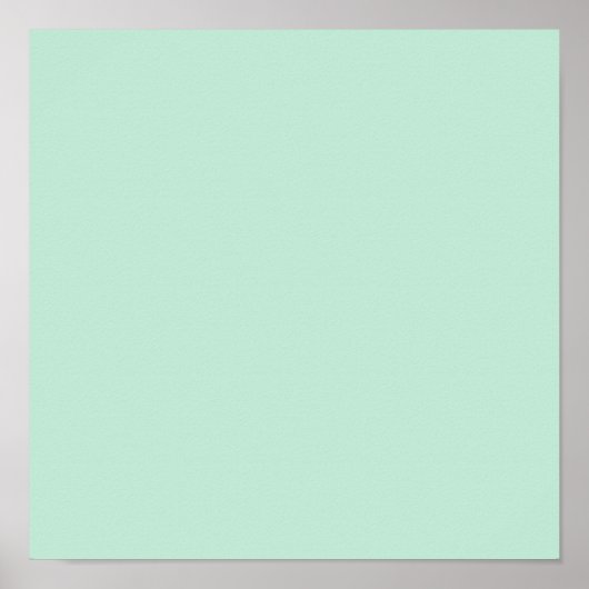 Aero blau (Vollfarbe) Poster (Vorne)