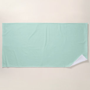 Aero blau (Vollfarbe) Strandtuch