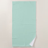 Aero blau	 (Vollfarbe)  Strandtuch (Vorderseite)