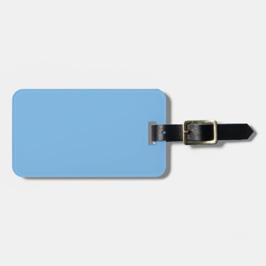 Aero Blue Gepäckanhänger (Vorderseite horizontal)