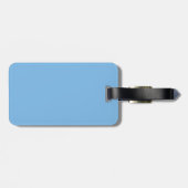 Aero Blue Gepäckanhänger (Rückseite horizontal)