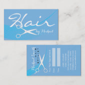 Aero Solid Hair Stylist Ernennung #3 Terminkarte (Vorne/Hinten)
