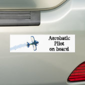 Aerobatic Pilot an Bord Autoaufkleber (Auf Auto)