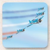 Aerobatics Display Team Untersetzer (Vorderseite)