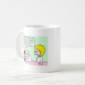 aerobe Wissenschaftler der anaeroben Bakterien Kaffeetasse (Vorderseite Links)