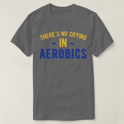Aerobic Funny T-Shirt (Design vorne)