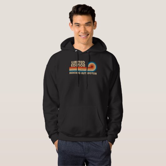 AEROBIC INSTRUCTOR Funny Job Title Profession Birt Hoodie (Vorne ganz)