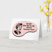 Aerobic Instructor Voice Karte (Gelbe Blume)