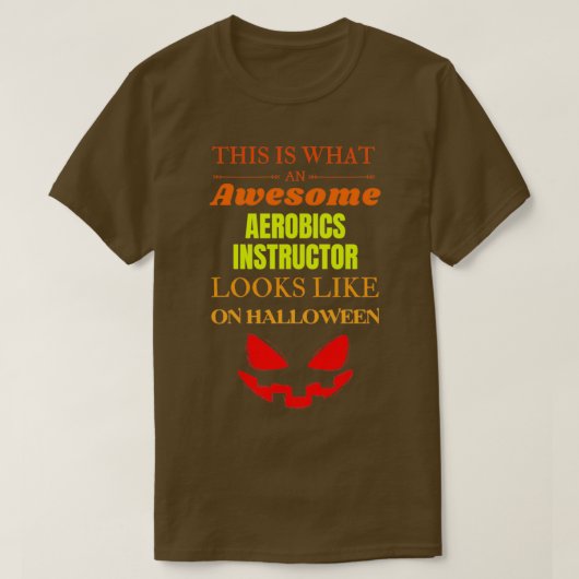 Aerobic-Lehrer 5 T-Shirt (Design vorne)