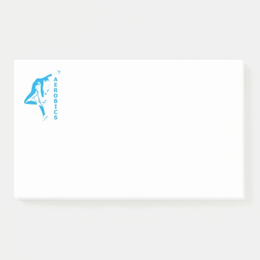 Aerobic Post-it Klebezettel (Vorderseite)