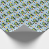 Aerobic-Smoothie Geschenkpapier (Ecke)