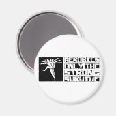 Aerobic Survive Magnet (Vorderseite/Rückseite)