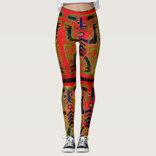 Aerobic-Übungstights farbenfroh Leggings