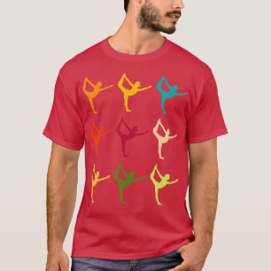 Aerobic Vintag Retro Art Gymnastik Fitness Geschen T-Shirt
