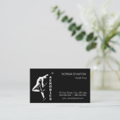 Aerobic Visitenkarte (Stehend Vorderseite)