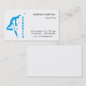 Aerobic Visitenkarte (Vorne/Hinten)