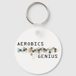 Aerobics-Genie Schlüsselanhänger