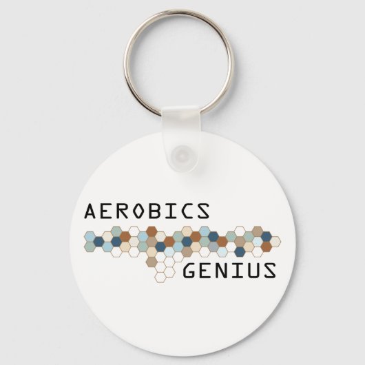 Aerobics Genius Schlüsselanhänger (Vorderseite)