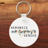 Aerobics Genius Schlüsselanhänger (Vorderseite)