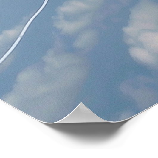 Aerobile Flugzeug Poster (Ecke)