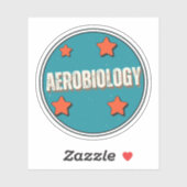 Aerobiologie Aufkleber (Blatt)