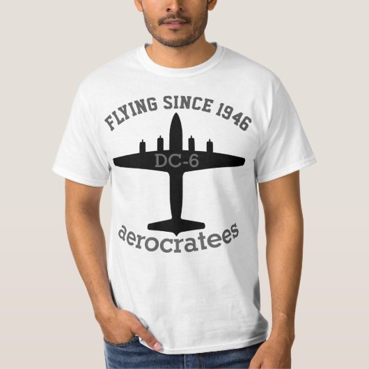 aerocratees DC-6 T-Shirt (Vorderseite)